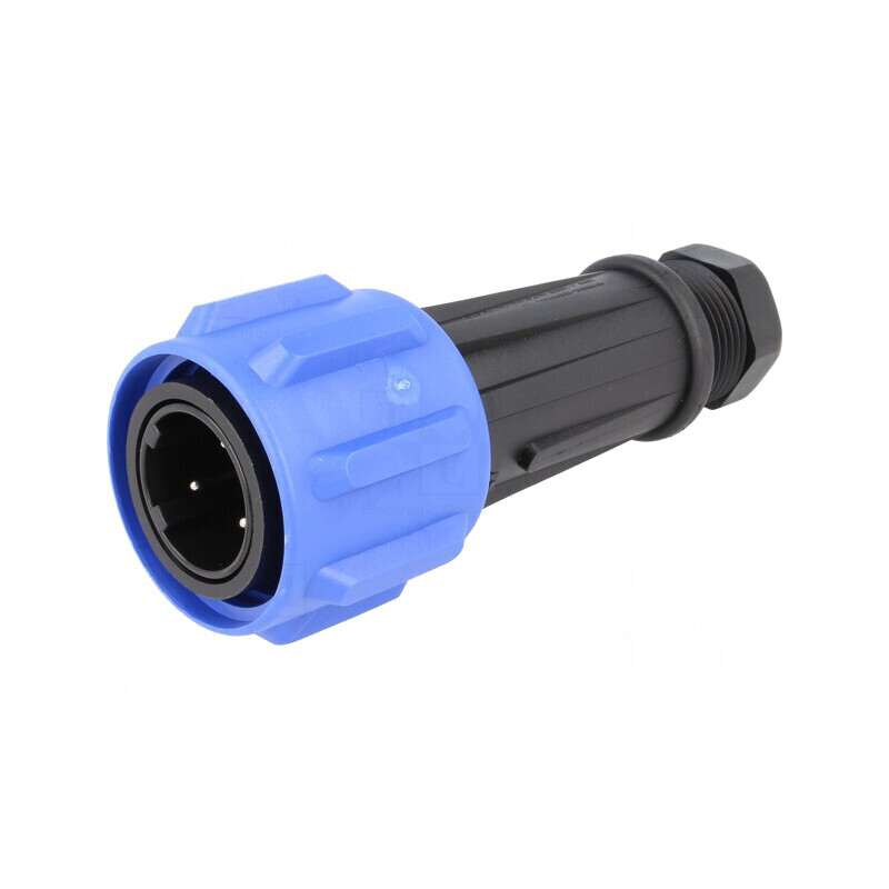 Conector Circular Mufă Tată 3 Pin Filet Interior | Electronic-mag.ro | Componente Electronice