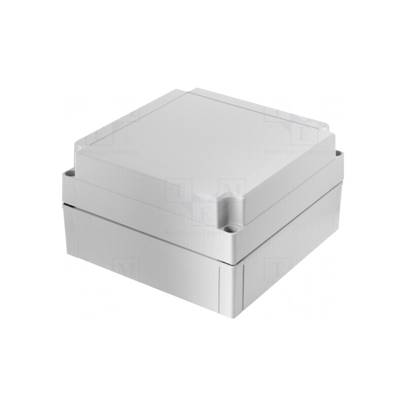 Carcasă Universală Gri 180x180x100mm ABS IK07 | Electronic-mag.ro | Componente Electronice