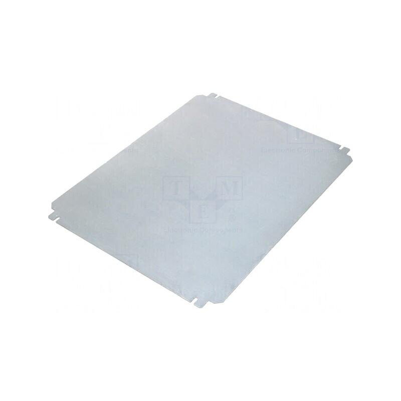 Placă de Montare Oțel Galvanizat 2mm 405x120mm | Electronic-mag.ro | Componente Electronice