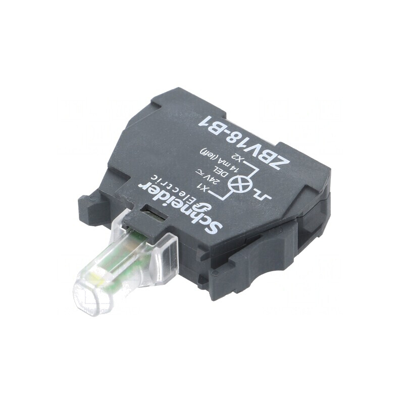 Element de iluminare LED alb 22mm Harmony XB4 | Electronic-mag.ro | Componente Electronice