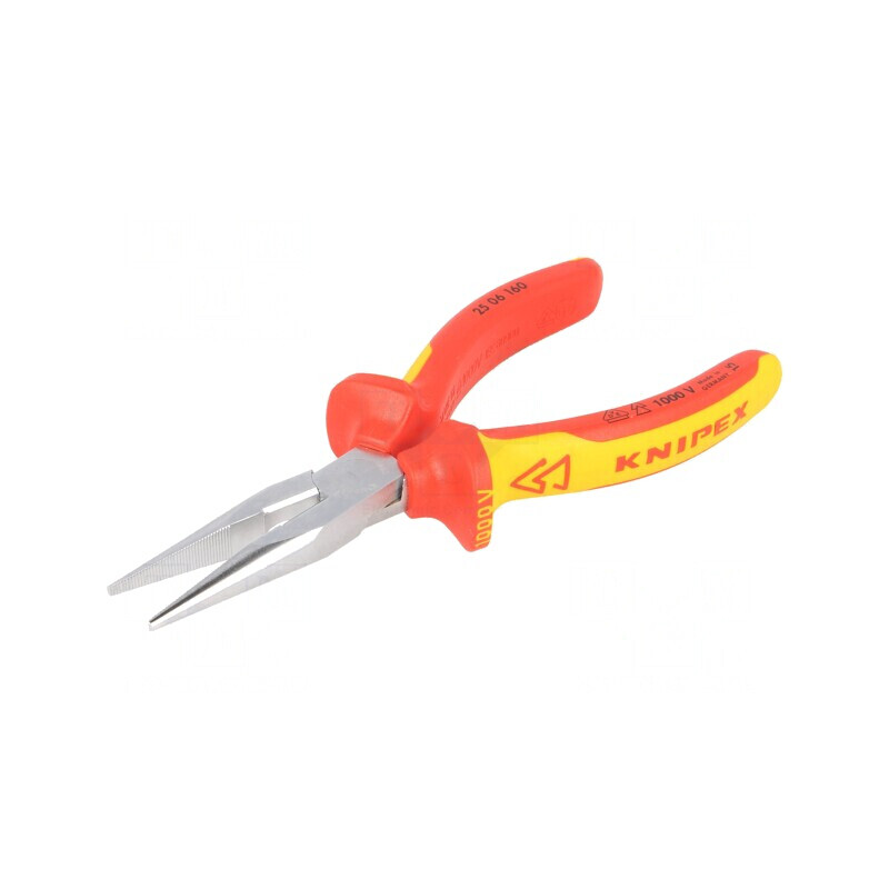 Clești Izolați Semirotunzi Oțel 160mm 1kVAC | Electronic-mag.ro | Componente Electronice