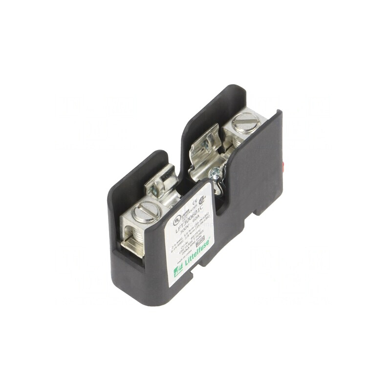 Clemă siguranţe cilindrice DIN 60A 300V Poli 1 | Electronic-mag.ro | Componente Electronice
