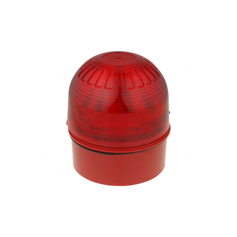 Semnalizator Luminos Flash Roșu IP65 17-60VDC | Electronic-mag.ro | Componente Electronice