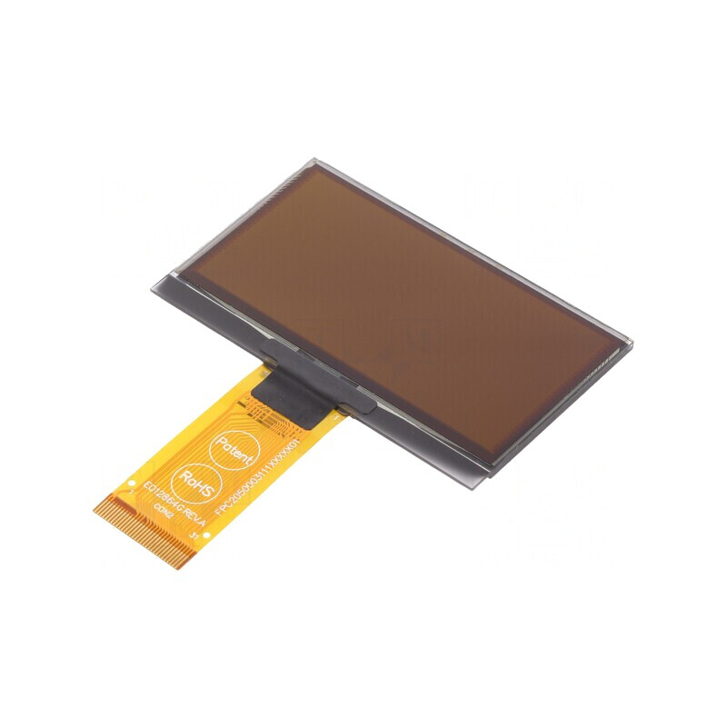 Display OLED Grafic 2.4" 128x64 Alb | Electronic-mag.ro | Componente Electronice