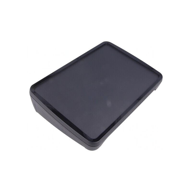 Carcasă Desktop BoPad X 215mm Y 150mm Z 53mm ABS Neagră IP65 | Electronic-mag.ro | Componente Electronice