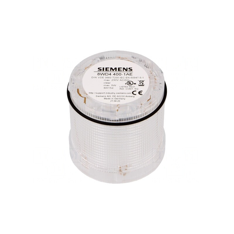 Semnalizator luminos transparent BA15D 12-240VDC IP65 | Electronic-mag.ro | Componente Electronice