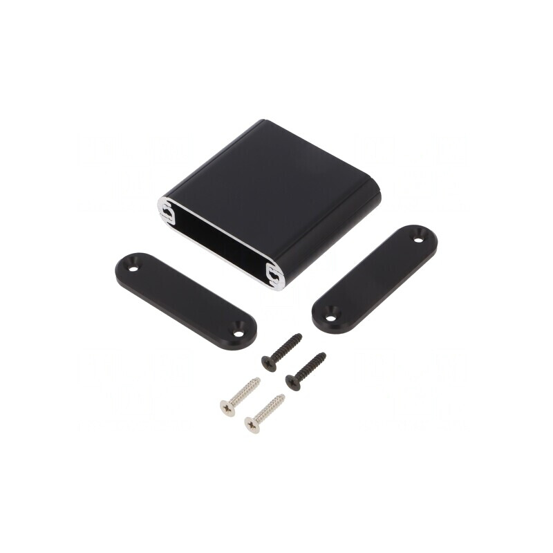 Carcasă aluminiu neagră 48x49x13mm | Electronic-mag.ro | Componente Electronice Carcasă aluminiu neagră 48x49x13mm | Electronic-mag.ro | Componente Electronice