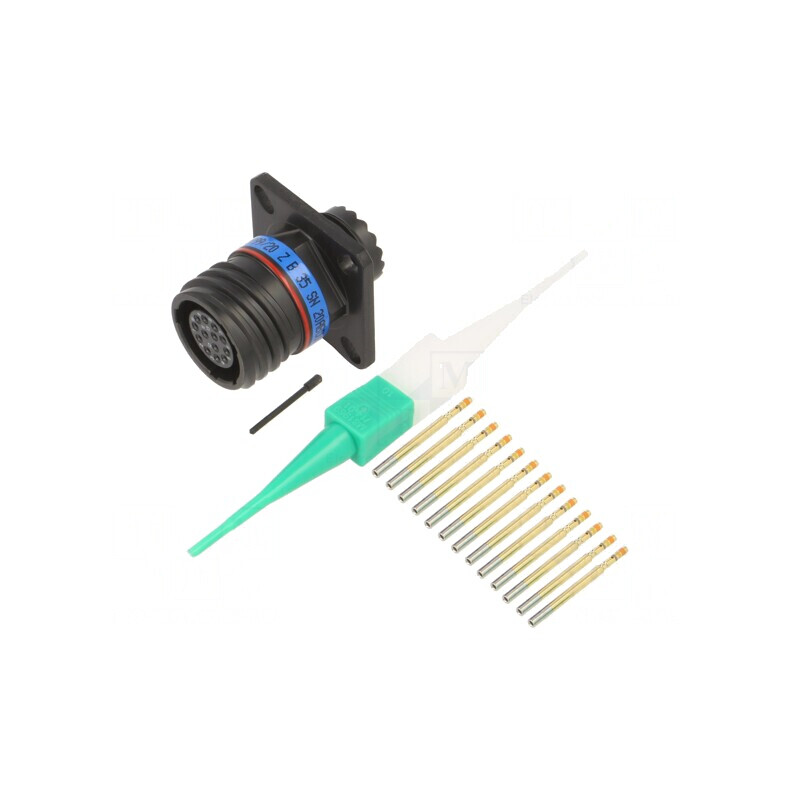 Conector militar MIL-DTL-38999 Series III mamă 11 | Electronic-mag.ro | Componente Electronice