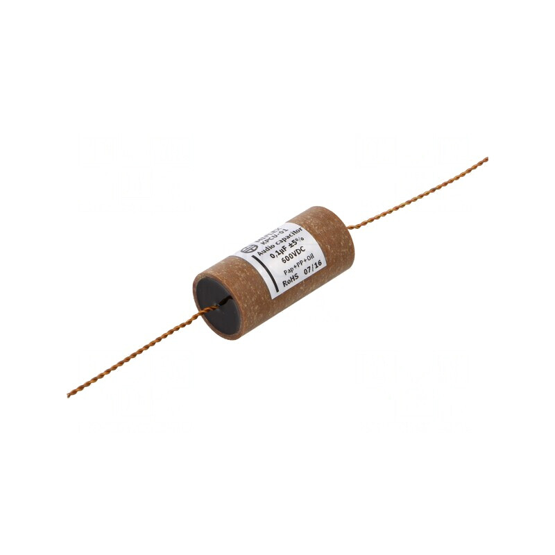 Condensator cupru-polipropilenă 0,1uF 600VDC THT | Electronic-mag.ro | Componente Electronice
