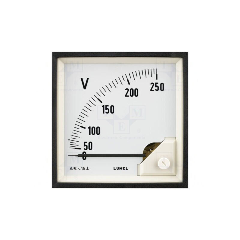 Voltmetru pe panou True RMS 0-1kV Clasa 1.5 | Electronic-mag.ro | Componente Electronice