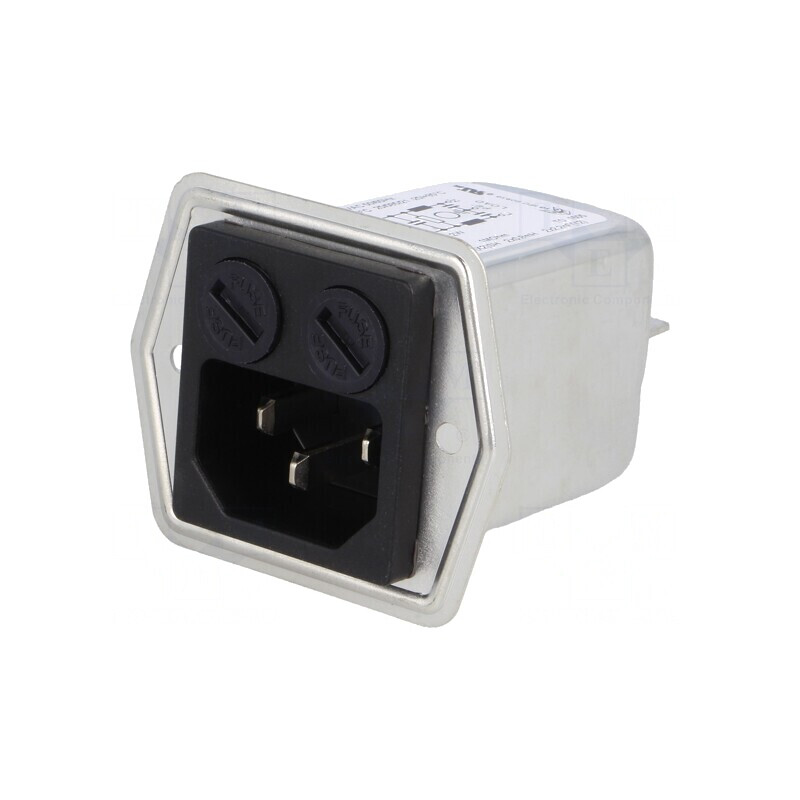 Conector de alimentare AC soclu tată 6A 250VAC IEC 60320 | Electronic-mag.ro | Componente Electronice Conector de alimentare AC soclu tată 6A 250VAC IEC 60320 | Electronic-mag.ro | Componente Electronice