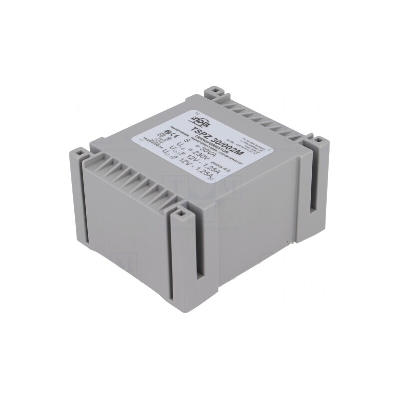 Transformator încapsulat 30VA 230V 12V PCB | Electronic-mag.ro | Componente Electronice