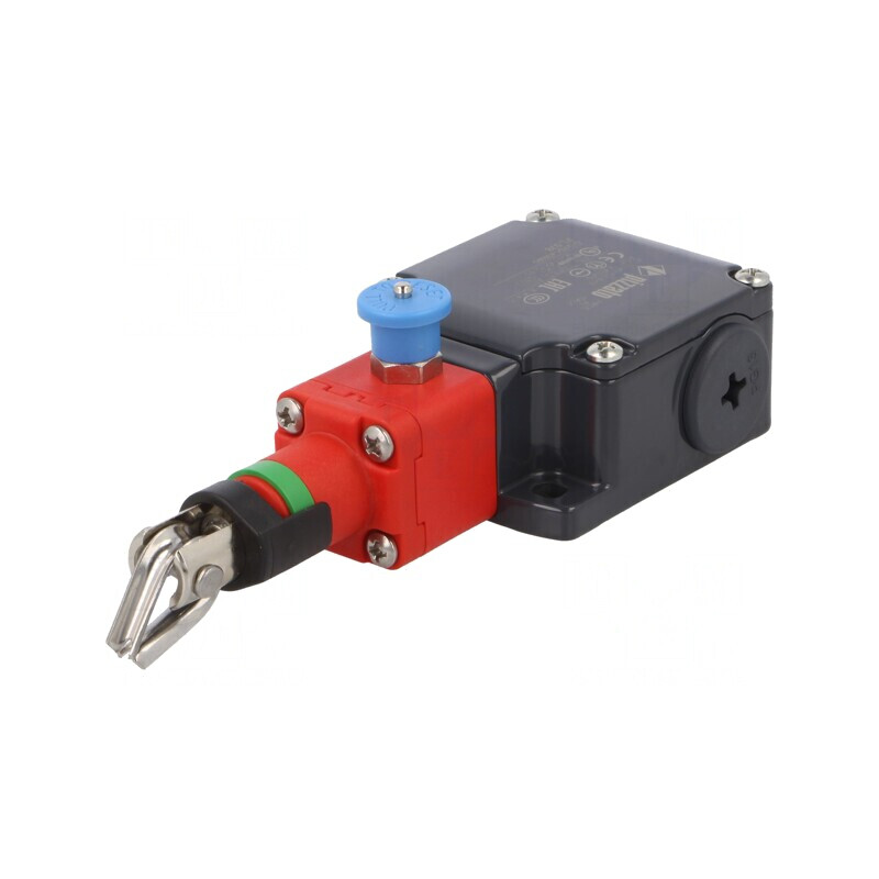 Întrerupător de siguranță cu cablu unilateral NC x2 IP67 | Electronic-mag.ro | Componente Electronice
