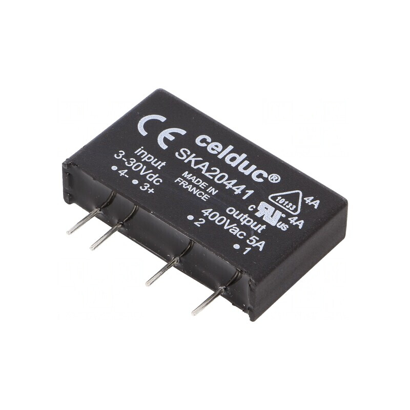 Releu semiconductor SPST-NO 5A 12-460VAC | Electronic-mag.ro | Componente Electronice