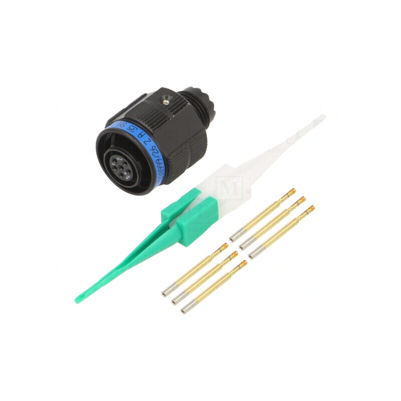 Conector Militar Dimensiune 9 MIL-DTL-38999 Series III Mufă | Electronic-mag.ro | Componente Electronice