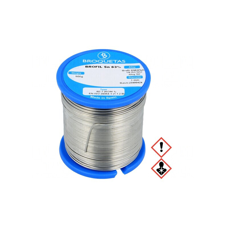 Sârmă de lipit 1mm 500g cu plumb 183°C | Electronic-mag.ro | Componente Electronice