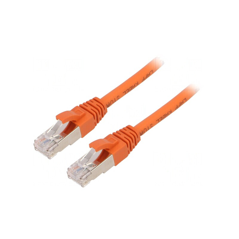 Patch Cord Cat.6a S/FTP LSZH 10m | Electronic-mag.ro | Componente Electronice