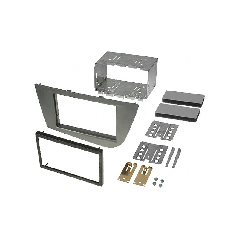 Cadru radio 2 DIN antracit pentru Seat | Electronic-mag.ro | Componente Electronice