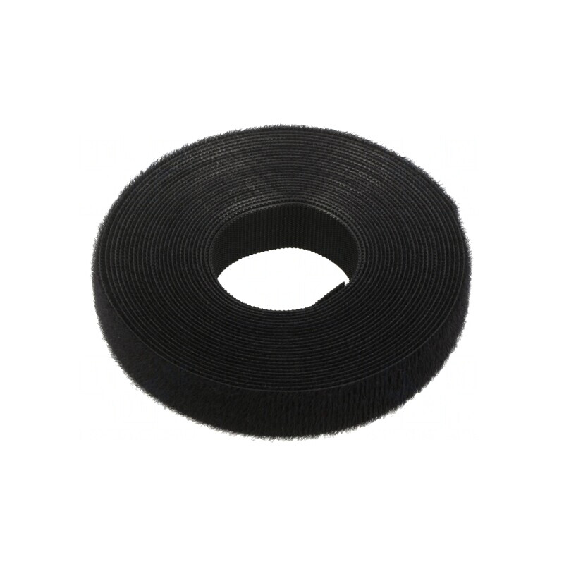 Brățară cu arici neagră 5m x 16mm | Electronic-mag.ro | Componente Electronice