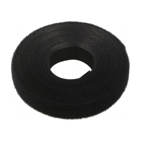 Brățară cu arici neagră 5m x 16mm | Electronic-mag.ro | Componente Electronice