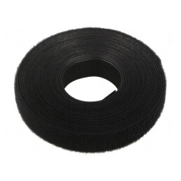 Brățară cu arici neagră 5m x 16mm | Electronic-mag.ro | Componente Electronice