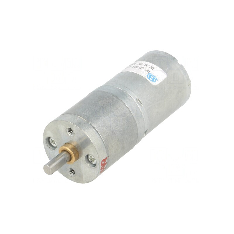 Motor Electric DC cu Transmisie Metalică 6V 25x58mm | Electronic-mag.ro | Componente Electronice
