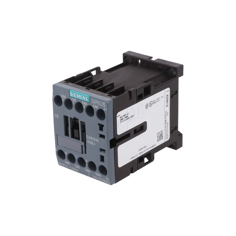Contactor 4P NC NO x3 24VAC 10A Cleme Șurub | Electronic-mag.ro | Componente Electronice Contactor 4P NC NO x3 24VAC 10A Cleme Șurub | Electronic-mag.ro | Componente Electronice