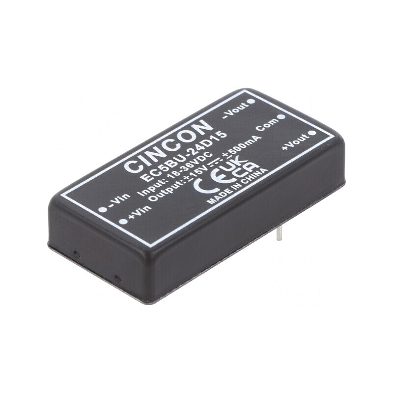 Convertor DC/DC 15W 18-36V la 15V/-15V | Electronic-mag.ro | Componente Electronice