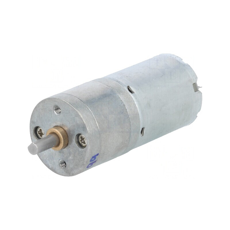Motor DC cu Transmisie 12V 1,1A Ax Crestătură D 99:1 | Electronic-mag.ro | Componente Electronice