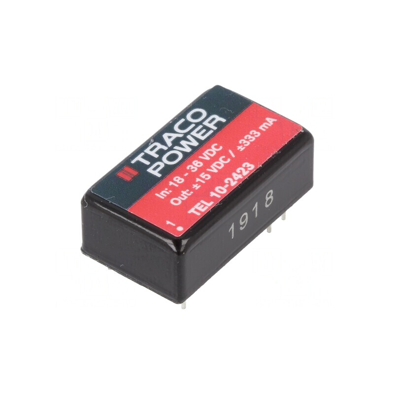 Convertor DC/DC 10W 18-36V la 15V/-15V | Electronic-mag.ro | Componente Electronice
