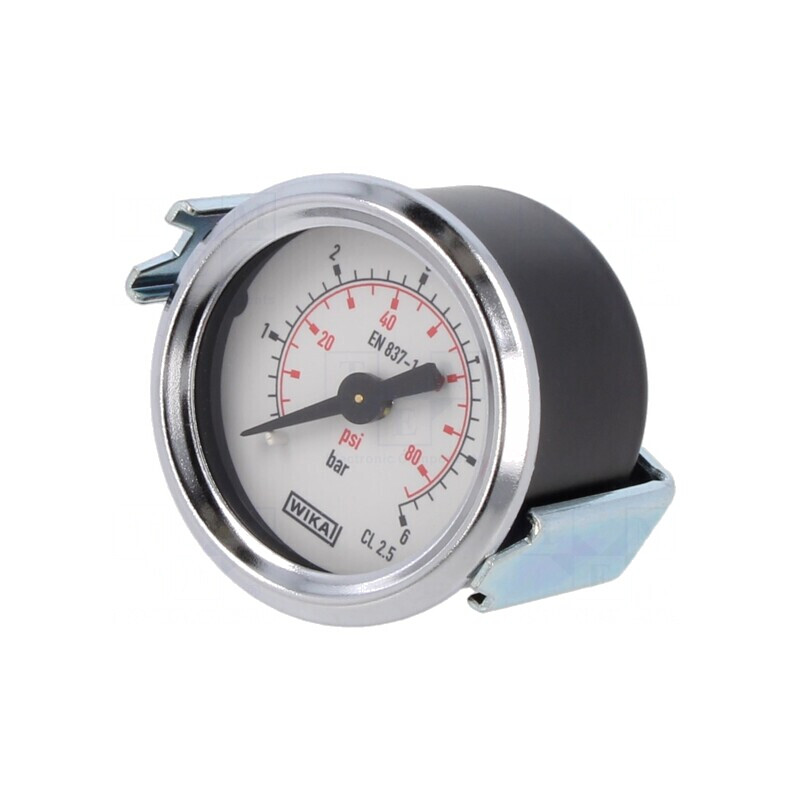 Manometru 0-6 bar 40 mm Lichide și Gaze Inerte | Electronic-mag.ro | Componente Electronice