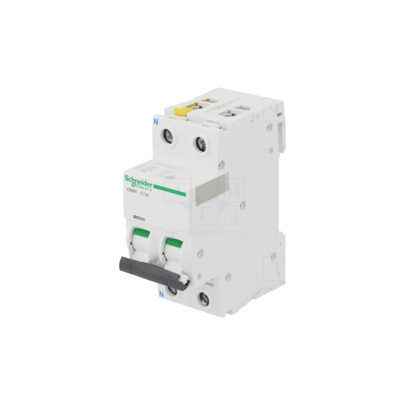 Întrerupător de Supracurent 1A 1P 400VAC C | Electronic-mag.ro | Componente Electronice