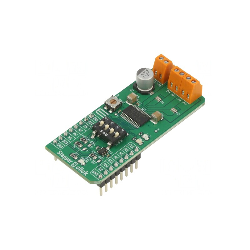 Controler Motor Pas Cu Pas GPIO/I2C - Stepper 9 Click | Electronic-mag.ro | Componente Electronice