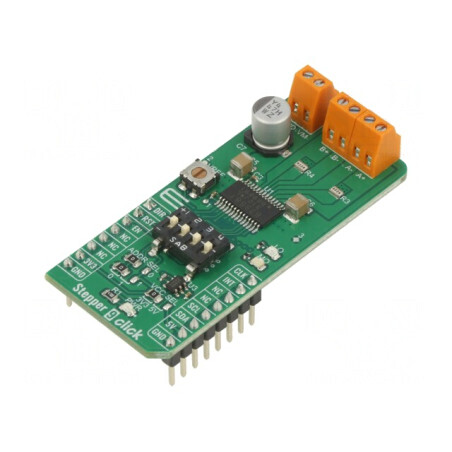 Controler Motor Pas Cu Pas GPIO/I2C - Stepper 9 Click | Electronic-mag.ro | Componente Electronice