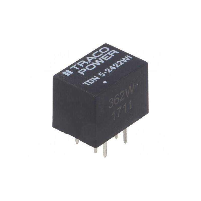 Convertor DC/DC 5W 9-36V la 12V/-12V DIP TDN 5-2422WI | Electronic-mag.ro | Componente Electronice