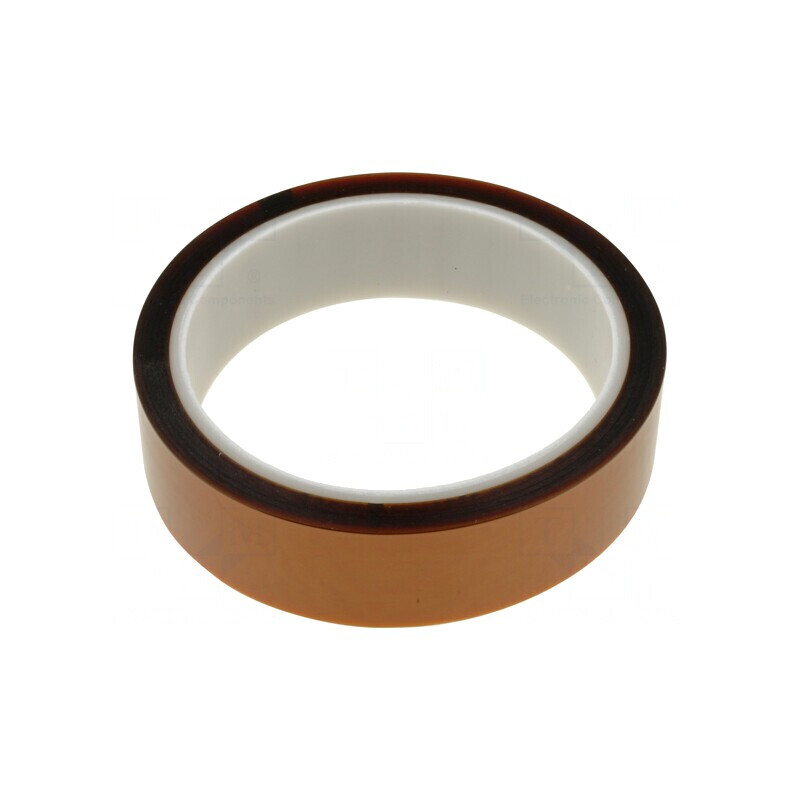 Bandă Aurie pentru Temperaturi Ridicate 25mm | Electronic-mag.ro | Componente Electronice