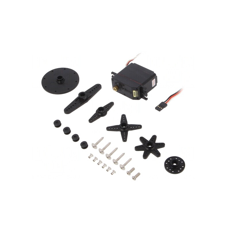 Servomecanism Digital Metalic 120° 4,8-6VDC | Electronic-mag.ro | Componente Electronice