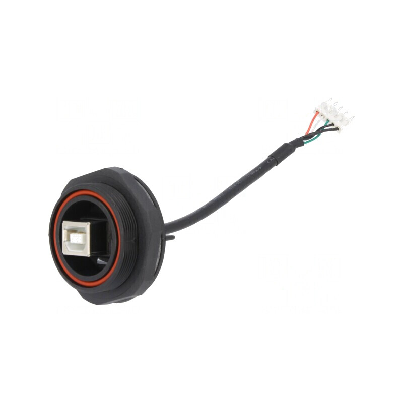 Conector USB B Soclu 4 PIN Rotire USB Buccaneer IP68 | Electronic-mag.ro | Componente Electronice