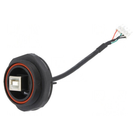 Conector USB B Soclu 4 PIN Rotire USB Buccaneer IP68 | Electronic-mag.ro | Componente Electronice