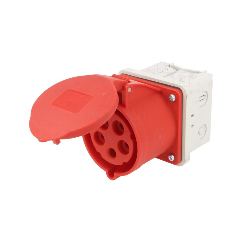 Conector alimentare AC trifazat 32A 400VAC IP44 Mamă | Electronic-mag.ro | Componente Electronice