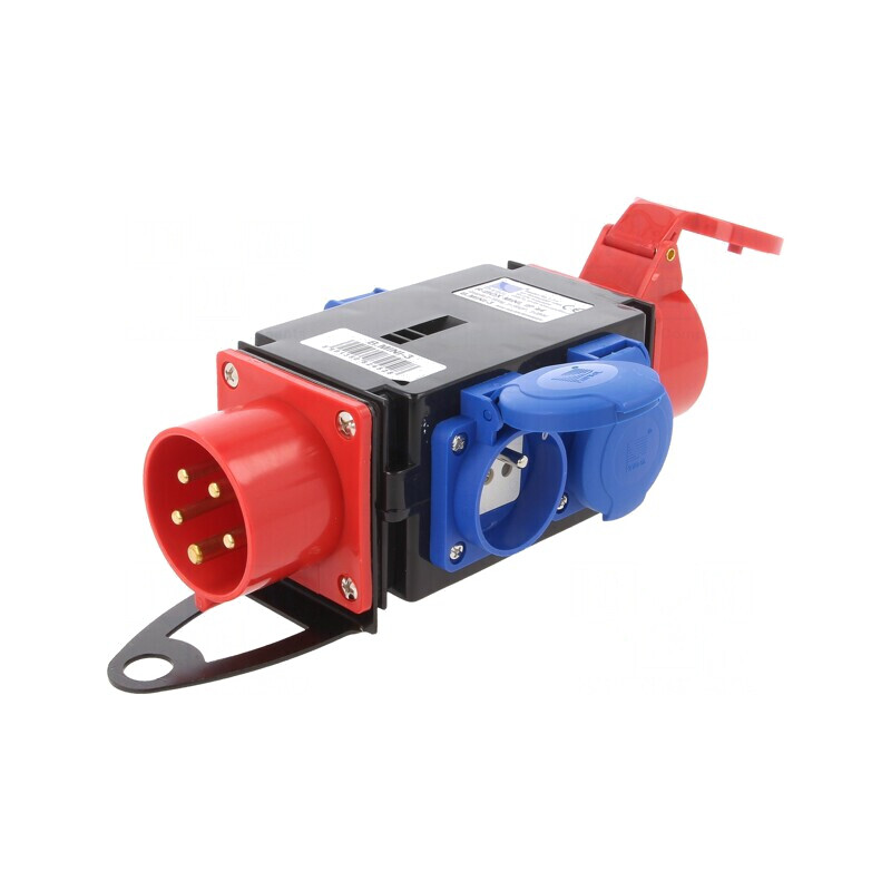 Conector alimentare trifazat 16A 400V IP44 | Electronic-mag.ro | Componente Electronice