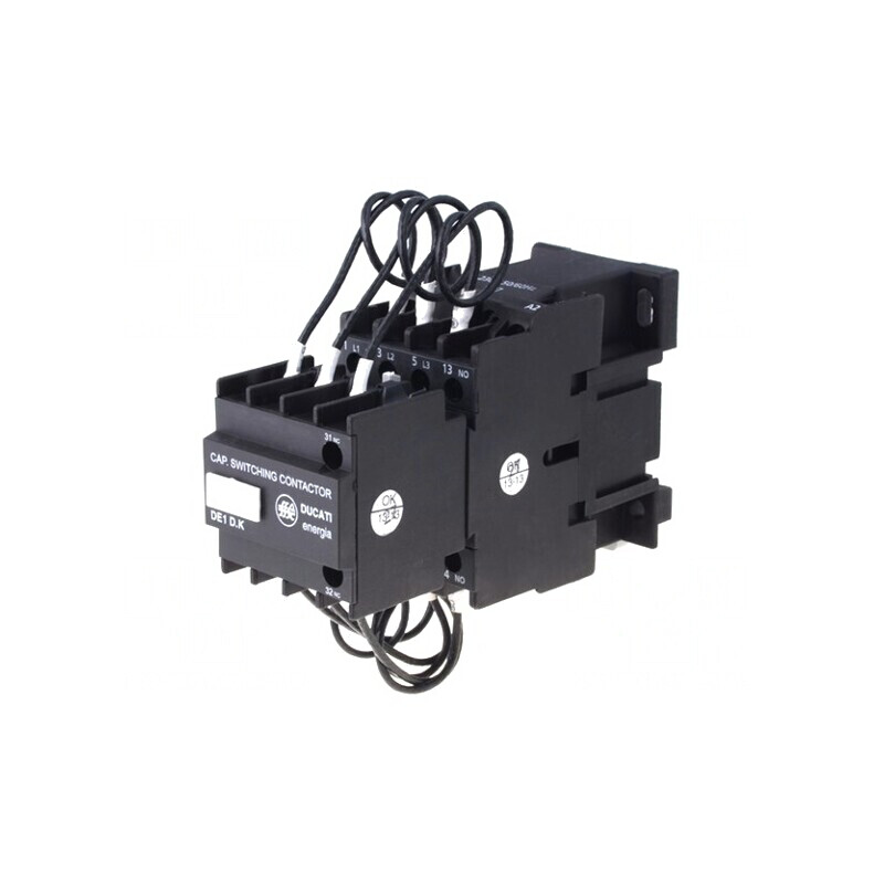 Contactor 3-pol DIN 240/440VAC DE1-D12K11 P7 | Electronic-mag.ro | Componente Electronice