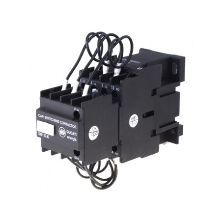 Contactor 3-pol DIN 240/440VAC DE1-D12K11 P7 | Electronic-mag.ro | Componente Electronice