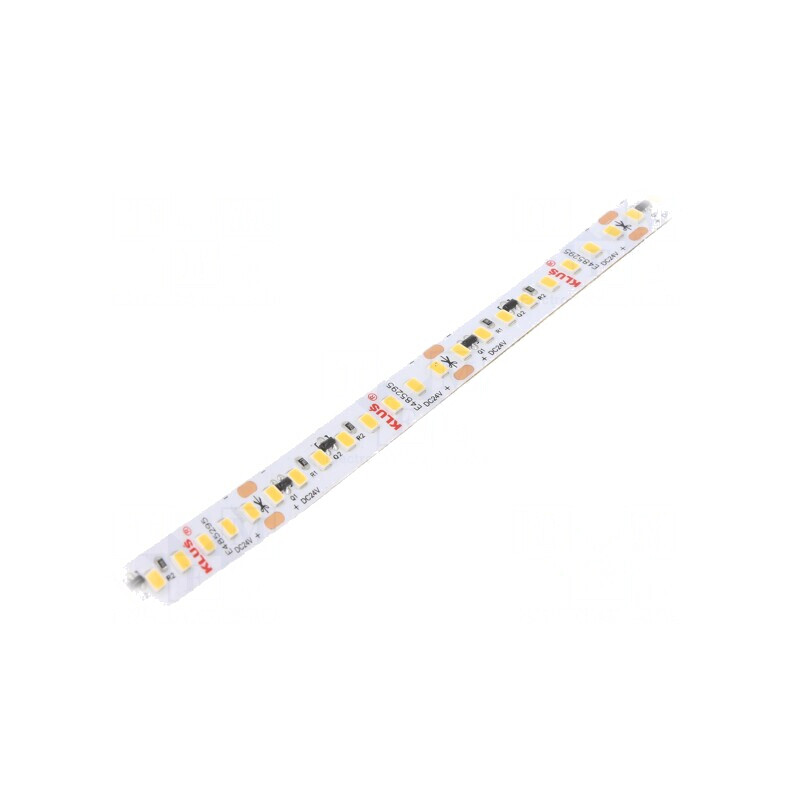 Bandă LED alb cald 24V 9,6W/m IP20 | Electronic-mag.ro | Componente Electronice