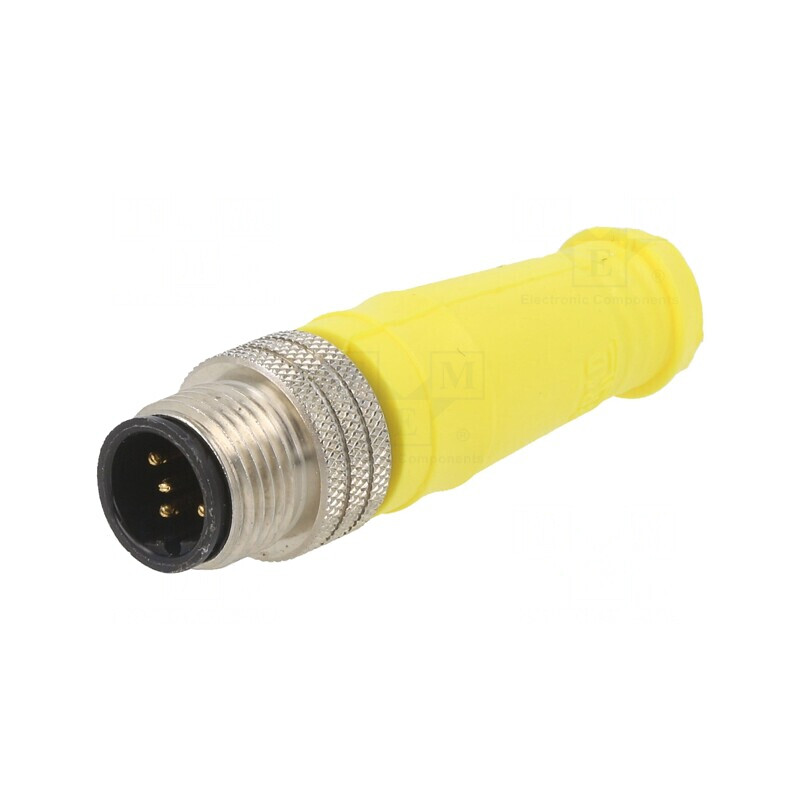 Terminator M12 PIN 5 tată Profibus IP67 drept | Electronic-mag.ro | Componente Electronice