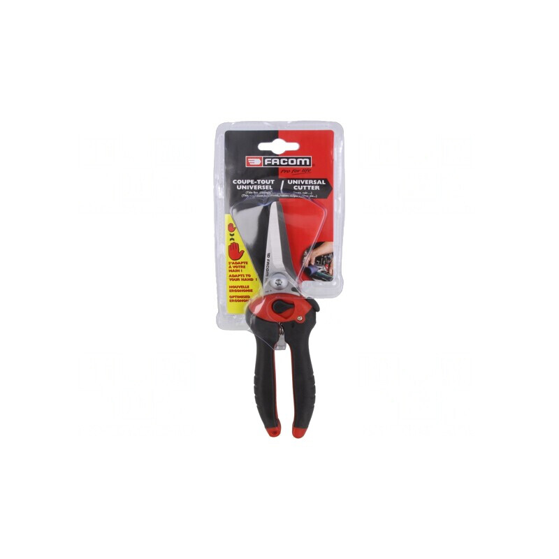 Foarfece 205mm Ergonomic Bicomponent Drept | Electronic-mag.ro | Componente Electronice