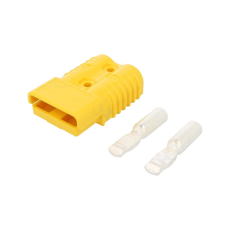 Mufă cablu-cablu SB® 175 hermafrodit PIN 2 crimpată | Electronic-mag.ro | Componente Electronice