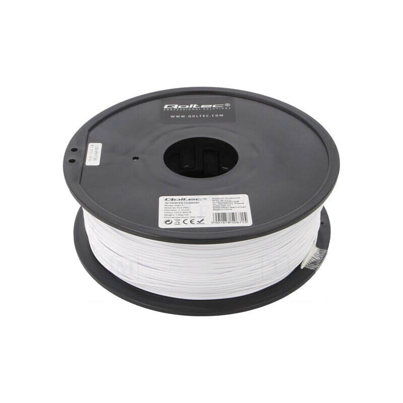Filament PLA PRO 1,75mm Alb Rece 1kg | Electronic-mag.ro | Componente Electronice