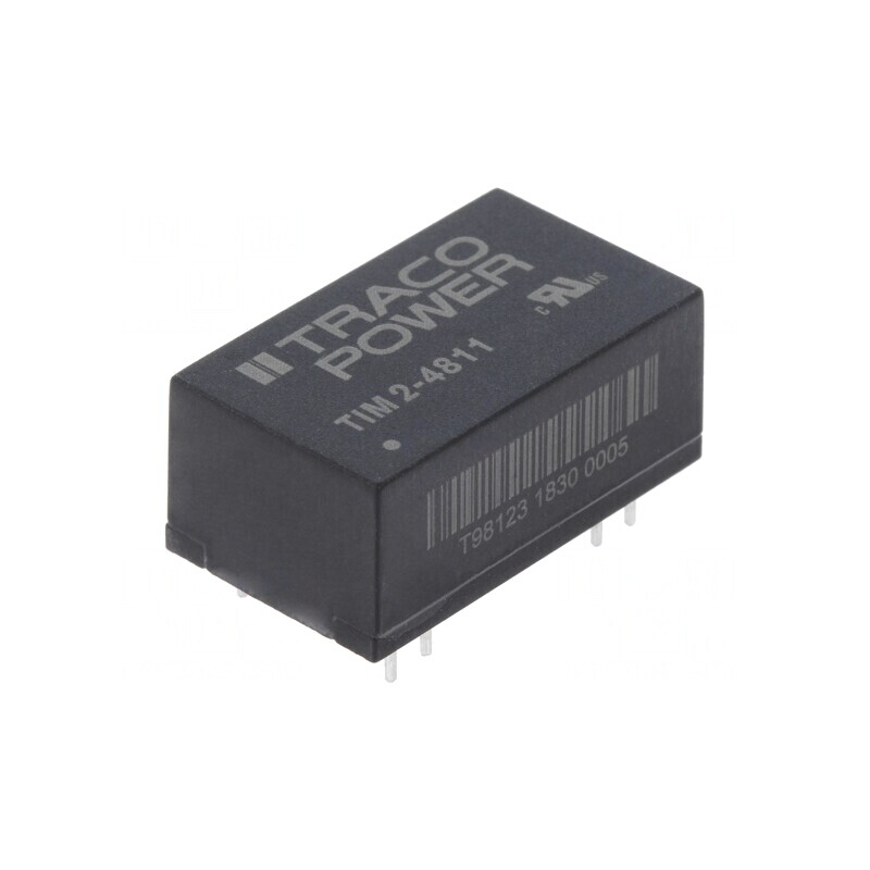 Convertor DC/DC 2W 36-75V la 5V 400mA DIP16 | Electronic-mag.ro | Componente Electronice