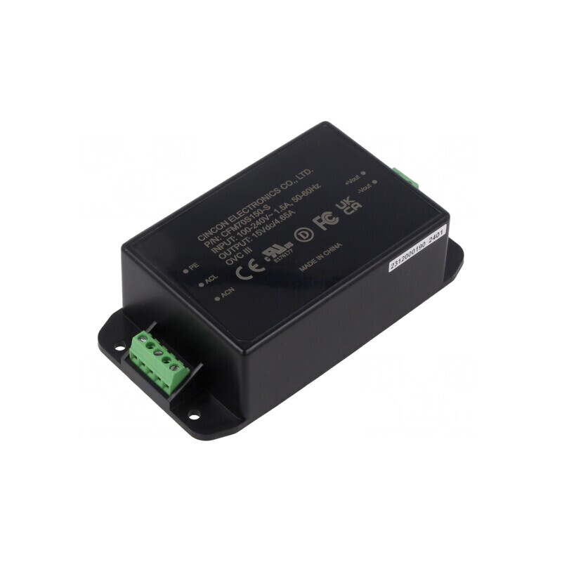 Alimentator Pulsatoriu 70W 15V 4.65A | Electronic-mag.ro | Componente Electronice